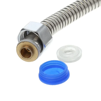 

3m Stainless Steel Flexible Shower Hose Bathroom Water Heater Hose Replace Pipe