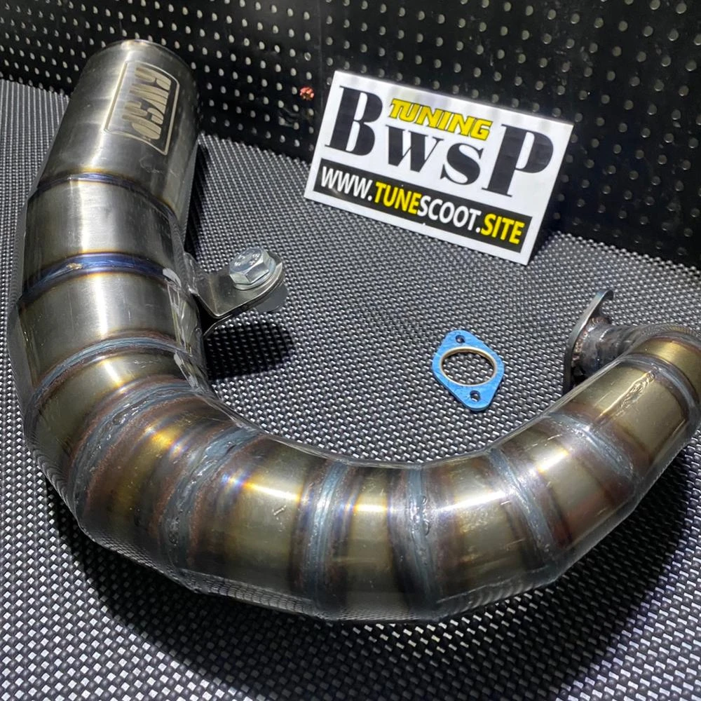 Dio50 Bwsp Exhaust Pipe Tuning Muffler Racing Perfomance To Increase Engine Power Af18 Dio 125cc Modified Scooter Parts Exhaust Exhaust Systems Motorcycle Aliexpress