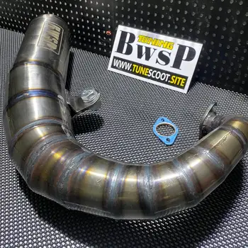 Exhaust Pipe For Dio 50 Af 18 24 27 28 Racing Muffler Tuning Parts For Race Only Powerful Perfomance Buy At The Price Of 290 00 In Aliexpress Com Imall Com