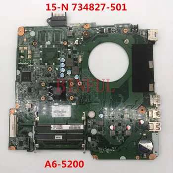 

High quality For PAVILION 15-N Laptop motherboard 734827-501 734827-001 734827-601 DA0U93MB6D0 A6-5200 CPU 100% full Tested