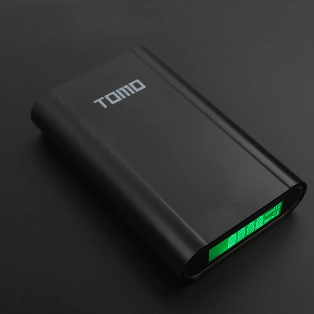 Интеллектуальный портативный аккумулятор TOMO 18650 Li ion DIY Мобильный Внешний умное
