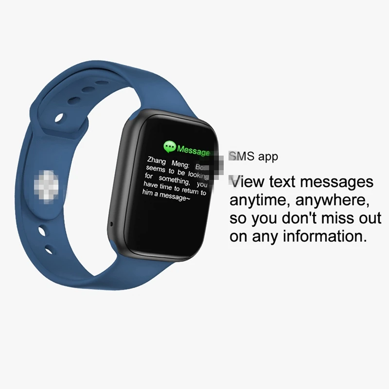 Bluetooth Вызов Смарт часы 44 мм фитнес-трекер для измерения сердечного ритма спортивные часы для Apple Iphone Android PK IWO 8 Lite P70 Smartwatch
