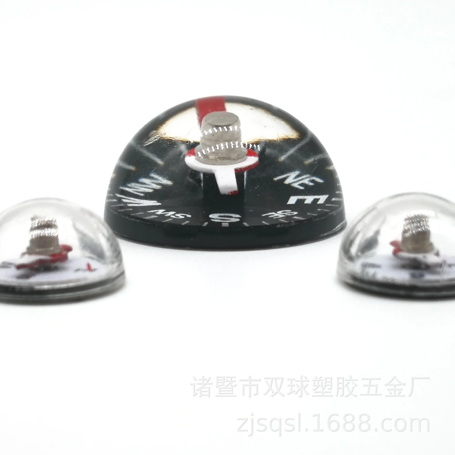 Manufacturers Direct Selling Double Ball Card Hot Selling Currently Available 25mm Hemisphere Plastic Outdoor Compass Quality Co