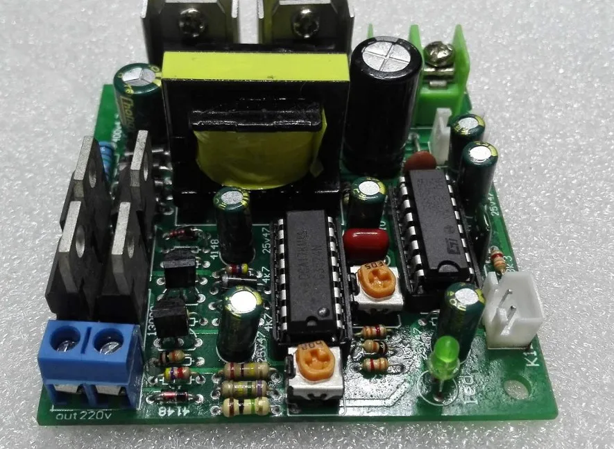 100w modificou a onda 12v ao módulo