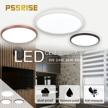 

Classic Round LED Ceiling light Bedroom Lamp 4.2CM Thickness Remote adjustment ceiling chandeliers Anti-mosquito home decoration