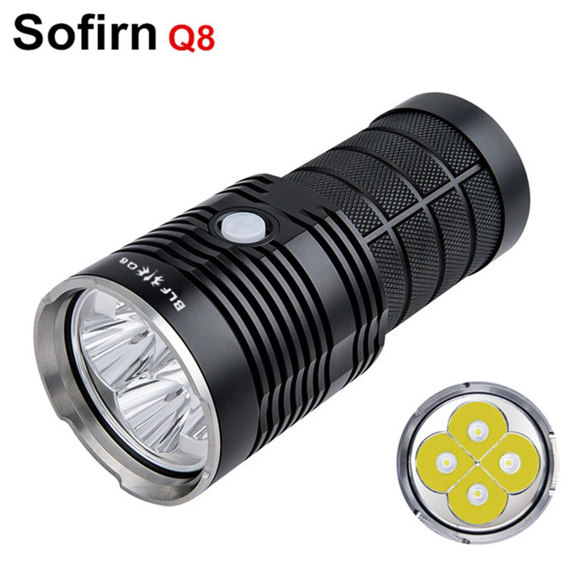 US $47.99 Sofirn NarsiLM BLF Q8 4XPL HD 5000LM Powerful LED Flashlight 18650 Multiple Operation Procedure Powerful Flashlights Lantern