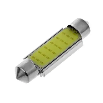 

White 42MM CANBUS COB 18 LED SMD Festoon Dome Interior Number Bulb 12V