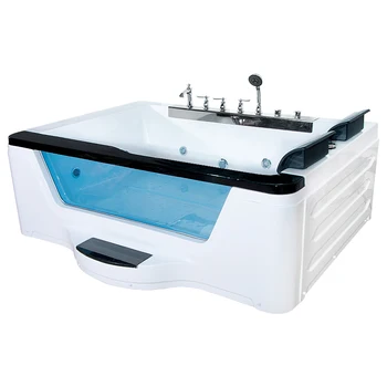 

HS-B229A Acrylic Bathtub High-quality Household Massage Bathtub Home Bathroom Bathtub (Left Skirt)110V/220V (2000*1620*700mm)