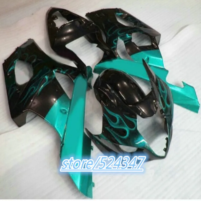 

Injection Fairing Kit Fits For GSXR1000 K3 2003-2004 GSXR 1000 03-04 Blue black 2003 2004