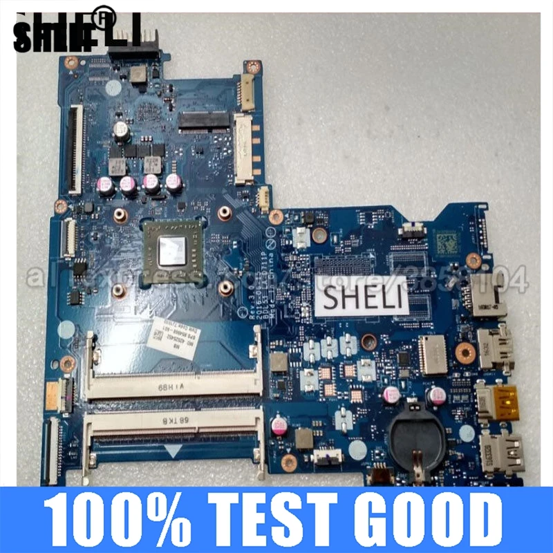 

SHELI For HP 15-BA Motherboard with E2-7110 1.8GHz CPU 854968-601 854968-001