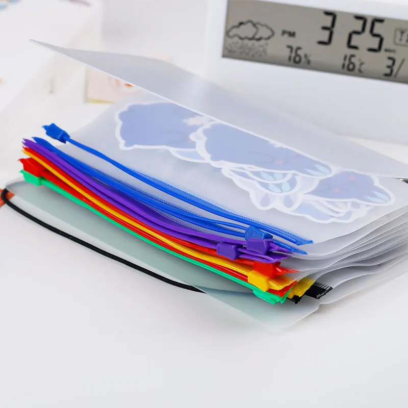Pochettes de livre avec fermeture éclair, pochette de protection pour