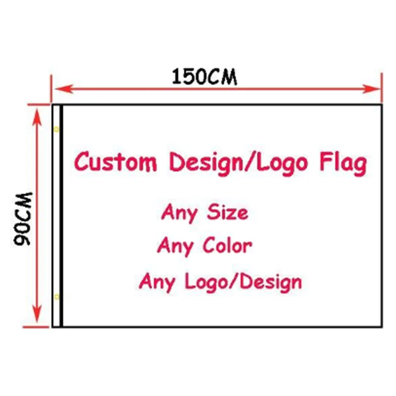 

free shipping Custom Flag 3x5FT / 4x6FT / 4x6FT Polyester Customize Flags And Banners For Decoration Sport Outdoor Banner