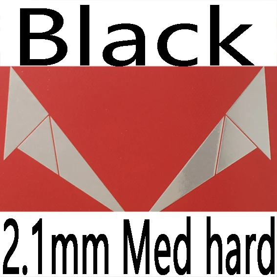Black 2.1 med hard Ван Хао Локи RXTON I торт Губка половина stacky Настольный теннис Резина/пинг-понг резина - Цвет: Black 2.1 med hard