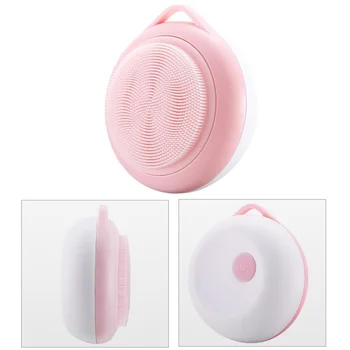 

1Pc Silicone Face Brush Electric Face Washing Cleaner Facial Cleansing Brush Multifunctional Pore Deep Cleansing Face Brush (Pin