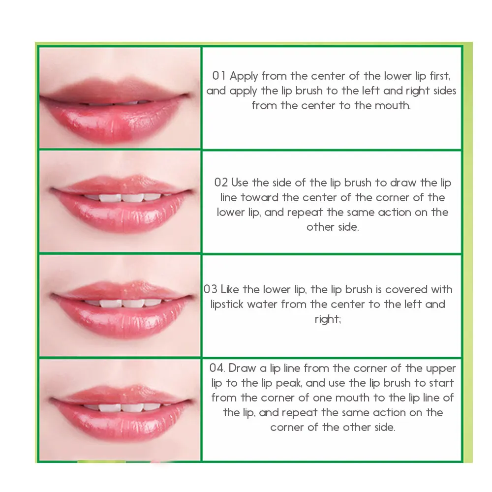 Moisture Lip Balm Aloe Vera Natural balm Change Lips Makeup Liquid Tint Lasting Moisturizing Non-stick Nourish Protect Lips Care