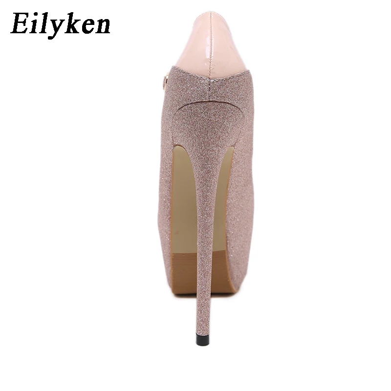 Eilyken/2021 г. Женские туфли лодочки Модная женская обувь на платформе Туфли высоком