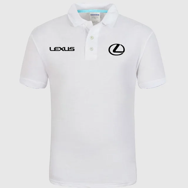 Высокое качество, логотип crocodil для Lexus logo Polo, Классическая брендовая мужская рубашка поло, мужская повседневная однотонная хлопковая рубашка поло с коротким рукавом d - Цвет: 3