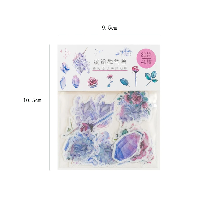 20 упак./лот Kawaii Стикеры Pad Dream серии Стикеры Скрапбукинг Washi Стикеры творческих украшение для мобильного телефона Стикеры