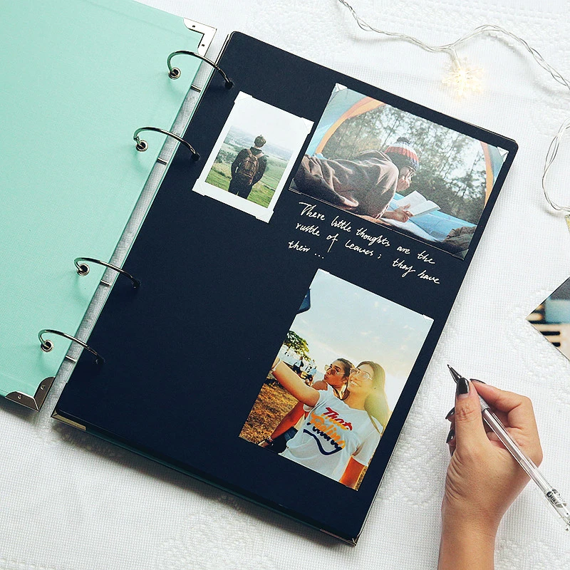 Angwing 28 Pages Blank/diy/big Albums Photo Cover Looseleaf Photo