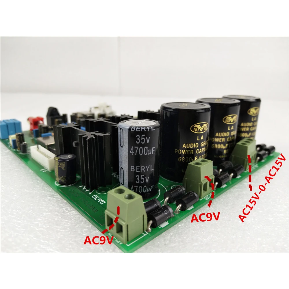 Двухъядерный WM8742+ AK4118 DAC аудио декодер оптического волокна коаксиальный аудио декодер плата 24 бит 192K T1151