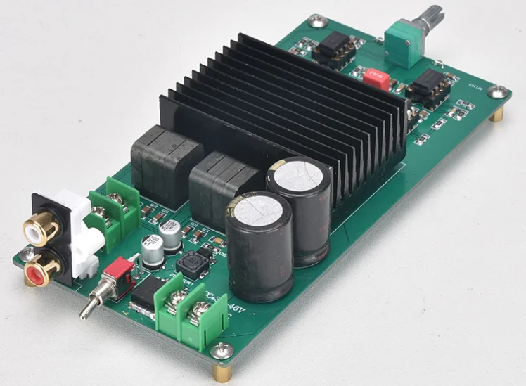 

weiliang DC30V-48V Class D TPA3255 Mono 600W High Power Full Frequency/subwoofer Optional Fever Digital Power Amplifier Board
