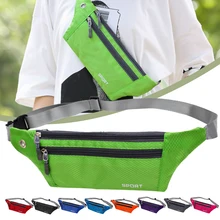 

Sports Waist Bag Waterproof Chest Handbag Unisex Multi-function Pockets Waist Packs Wallet Pouch Belt Portable Phone Holder Bag