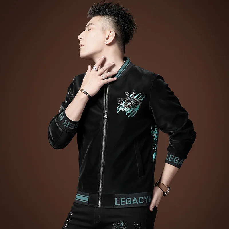 安い直販 メンズ焦げ付き防止ジャケット ルーズフィット 個性的 カジュアル 黒 大きいサイズ 秋の服 卸売り プレミアムアウトレット店 Hashaliach Co Il