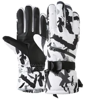 Профессиональные лыжные перчатки лёгкие и тёплые, для сноуборда, горных лыж, охоты и рыбалки 1