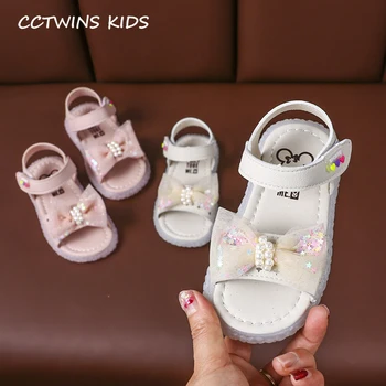 

Kids Shoes 2020 New Summer Children Fashion Butterfly Flat Baby Brand Pearl Shoes Girls Princess Sandals Toddlers PY-PS-004