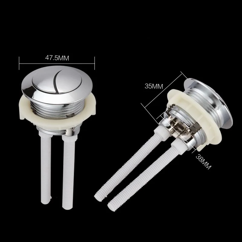 WC Toilet Cistern Replacement Toilet Push Button Dual Flush DIY Repair Tool HG2540 toilet flush button,push button switch