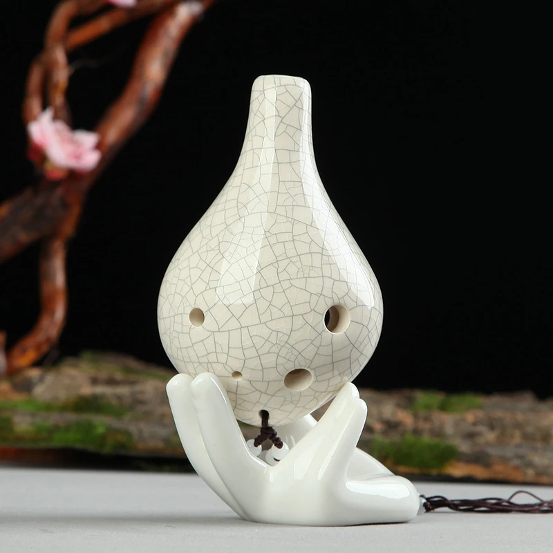 Ocarina 6 отверстий маленький Alto C тон Начинающий туристический сувенир