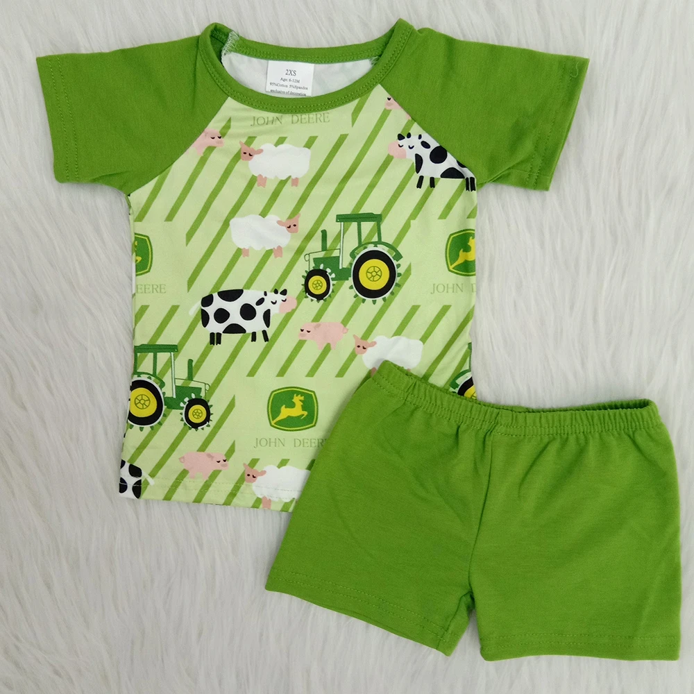 baby boy tractor outfit