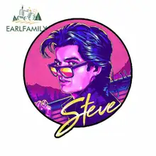 EARLFAMILY 13cm x 12.9cm for Stranger Things Anime Funny Car Stickers RV VAN DIY Fine Decal JDM Vinyl Car Wrap Accessories