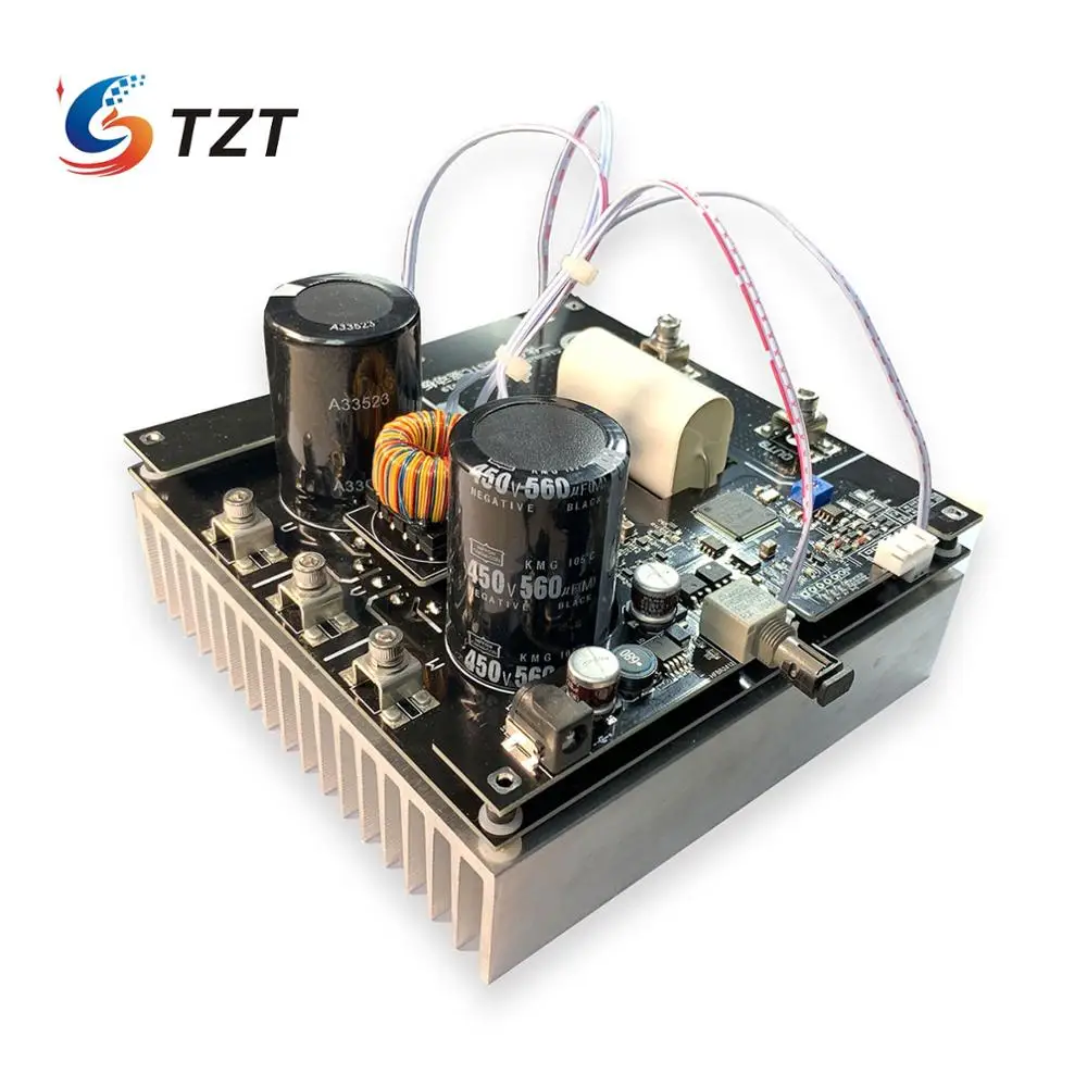DRSSTC драйвер платы 12 В DC вход с бортовой GDT для двойной резонансной твердотельной катушки Tesla