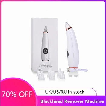 

Electric Blackhead Remover Acne Pore Vacuum Machine Black Heads Pimple Suction Facial Cleaning Drop Ship Beauty Tool maquiagem