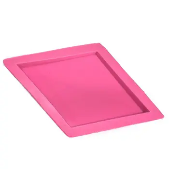 

Silicone Mould Rhombic Cement Wall Tile Flowerpot Epoxy Resin Mold TV Background Wall Mould