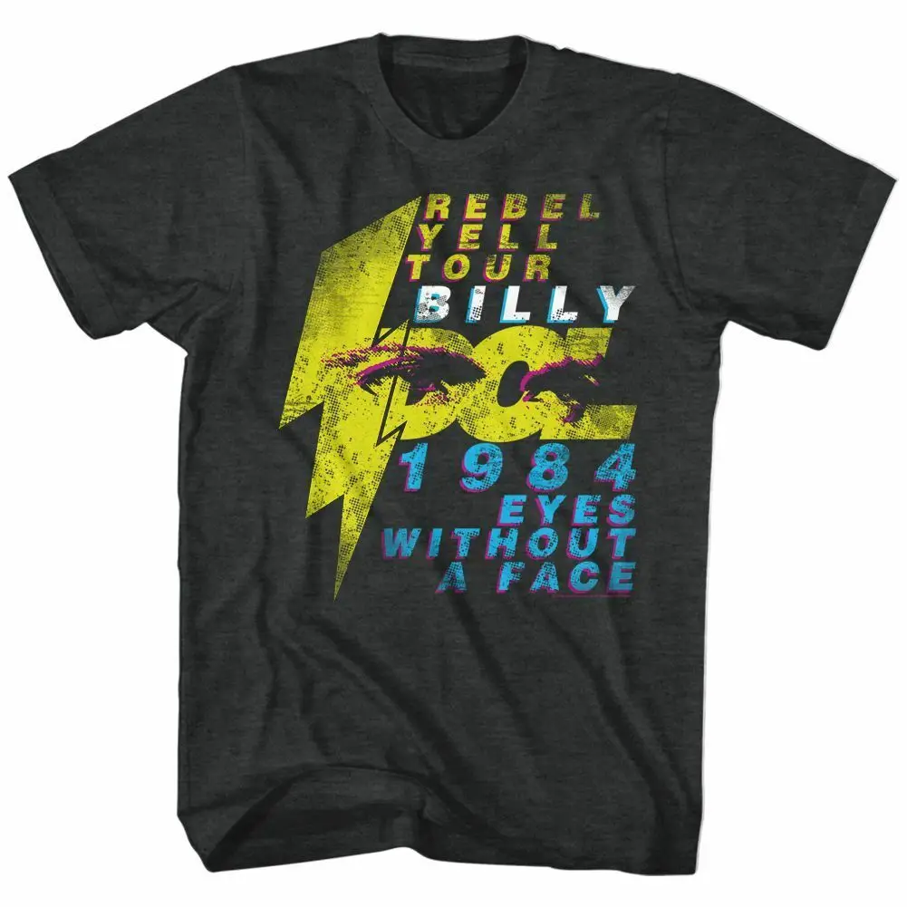 BILLY Idol Мужская футболка с коротким рукавом черный Heather eyebles унисекс S-3XL