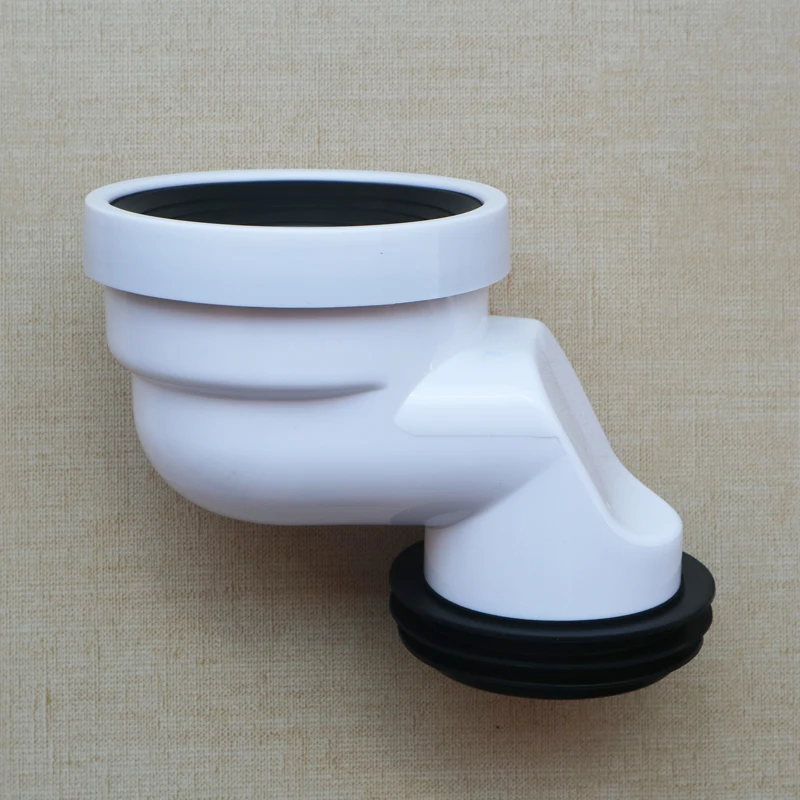 Toilet Shifter Toilet Drain Pipe Pipe Joint Translation 10 cm Drain Pipe Connection Accessories PVC Sewer Pipe afbeelding