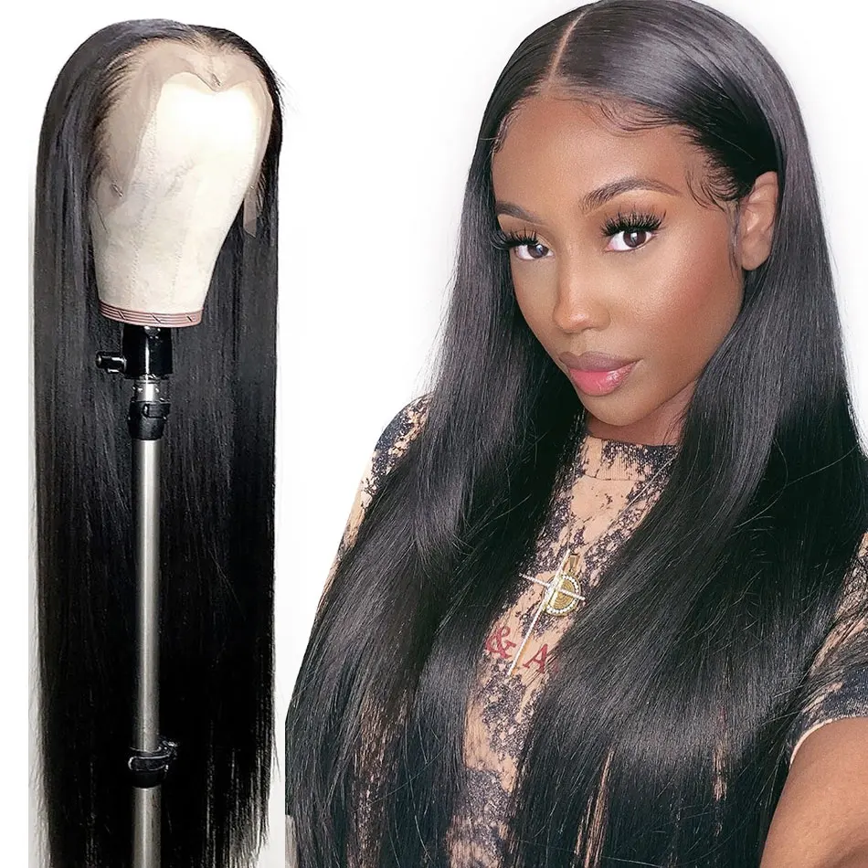 Bestsojoy волосы прямые кружевные передние парики Remy 360 кружевные передние al парик 13X4/13X6 малазийские прямые кружевные передние человеческие волосы парики