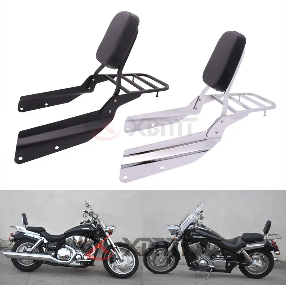Motorcycle Part Backrest Sissy Bar Luggage Rack For Honda VTX1300