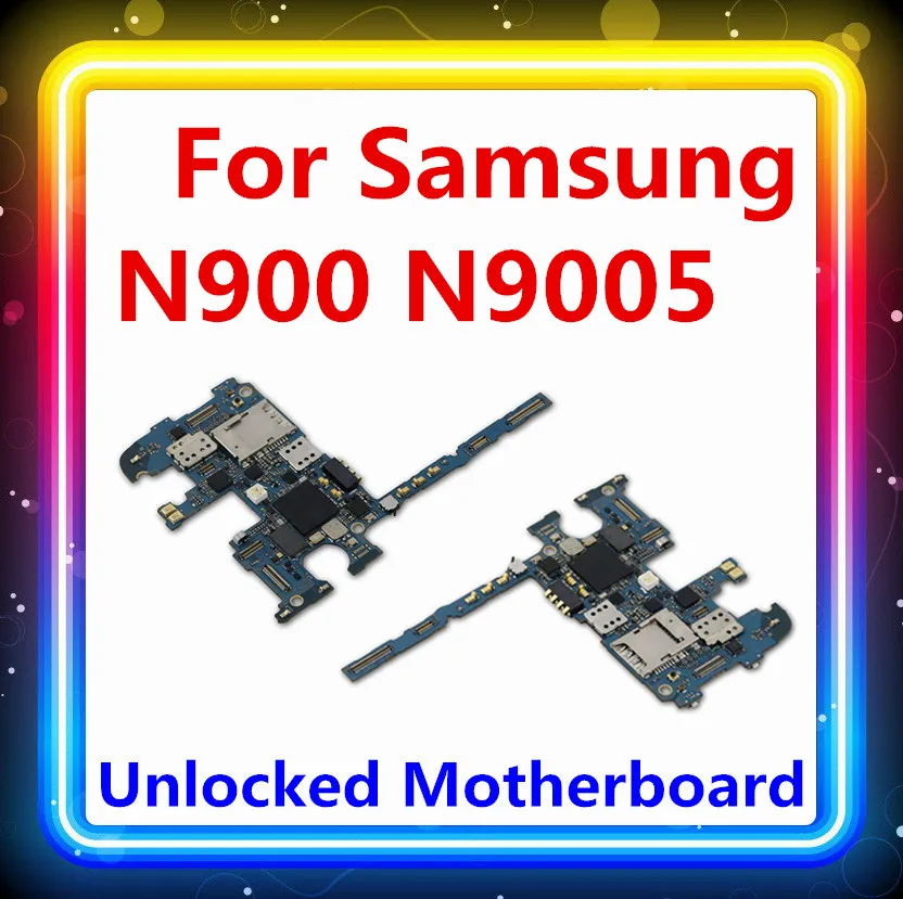Для samsung Galaxy NOTE 3 N900 N9005 материнская плата разблокированная ОС Android обновленная оригинальная замененная материнская плата с картами 16 Гб/32 ГБ