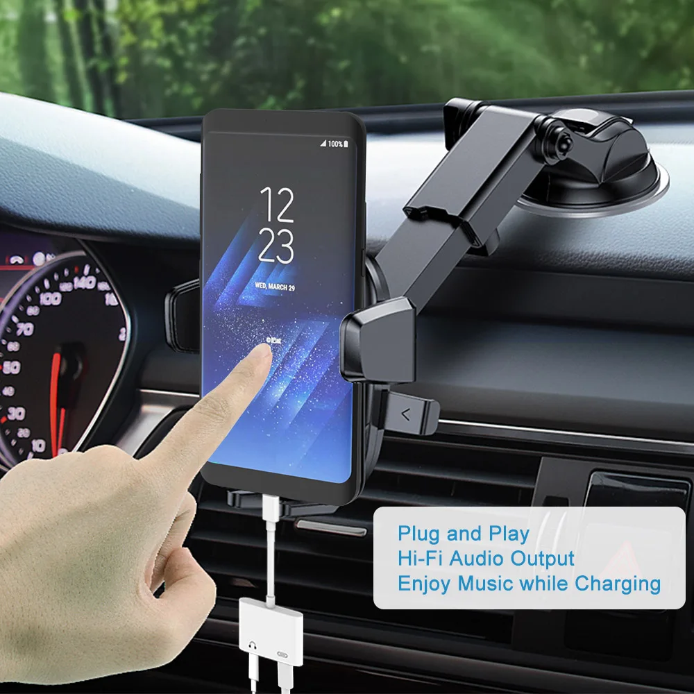2 в 1 USB C до 3 5 мм Aux разъем для наушников цифровой аудио стерео адаптер быстрой
