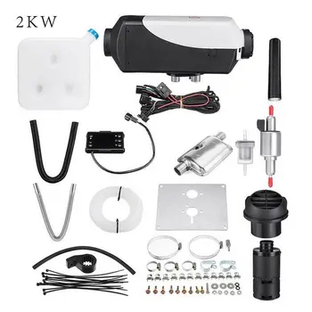 

2/3Kw 5kw 8KW LCD/Knob/Digital Switch Single hole heater with muffler Black and Gray