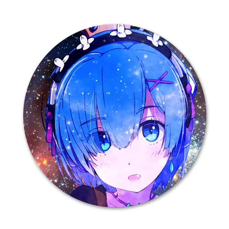 Anime rem re zero emilia cozinha decoração de casa geladeira adesivos  magnéticos garrafa abridor cerveja - AliExpress