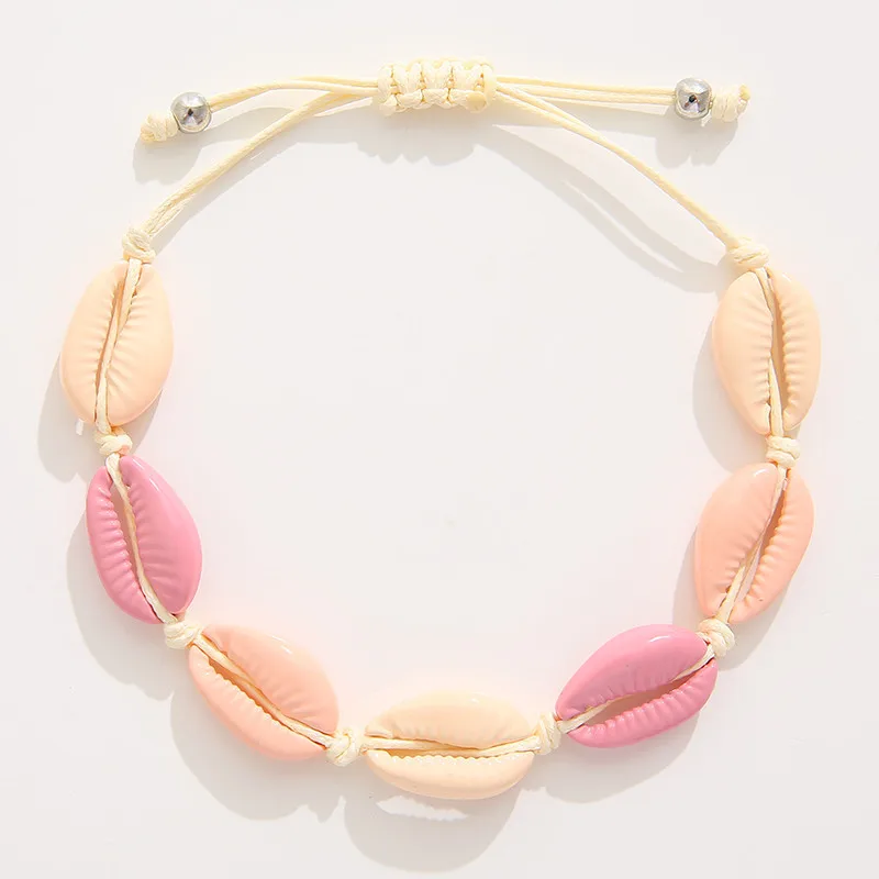 

Women Bohemia Colorful Shell Ankle-Chain Handmade Beach Fashion Ornaments
