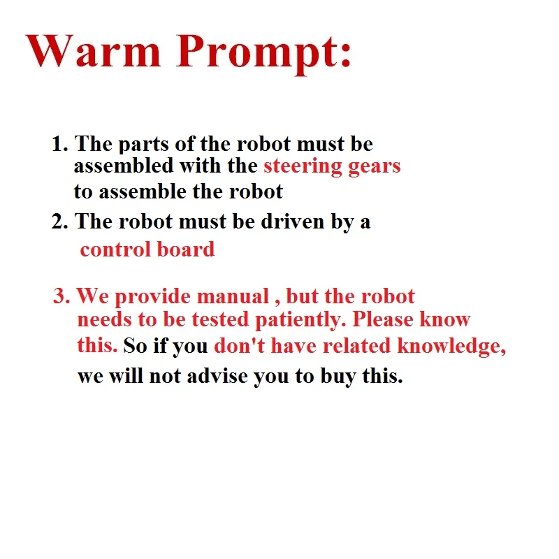 vivi机器人温馨提示