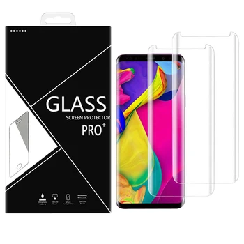 

CAMDEMS 200pcs 2 in1 wholesales soft PET screen protector For Huawei Mate 20 Pro P30 pro moblie phone full coverage protective