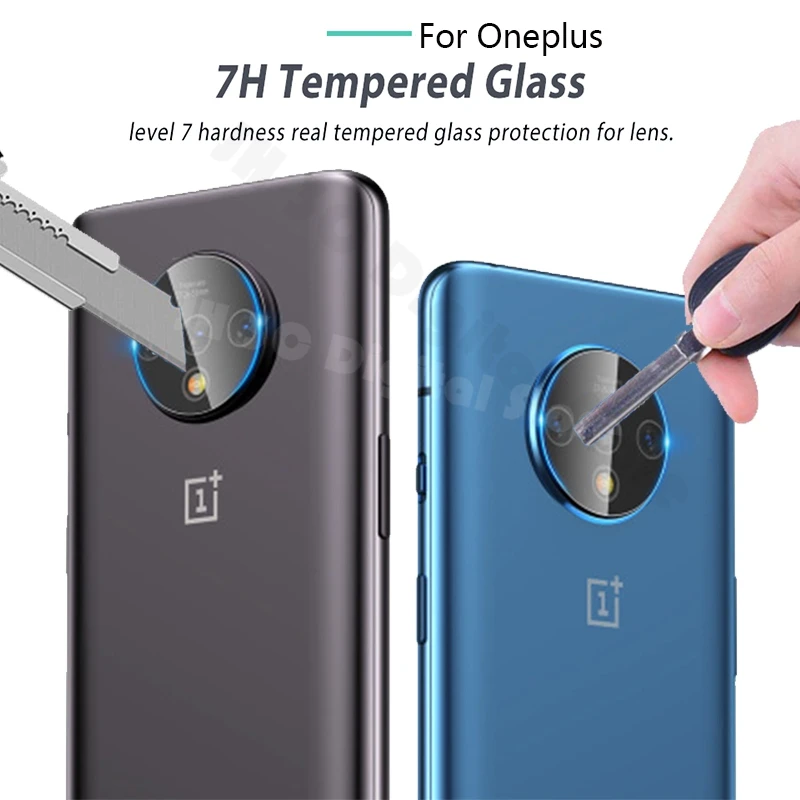 2-в-1 Камера Стекло+ Экран закаленное Стекло для oneplus 7 t Экран протектор объектива Стекло на oneplus 7 t защитные Стекло