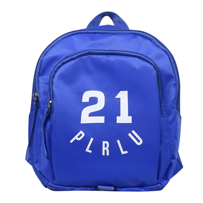 Boys Girls Korean Backpack Light Printed Letter Backpack Anti Lost Kindergarten Children Schoolbags 3-5 Years Old All-match