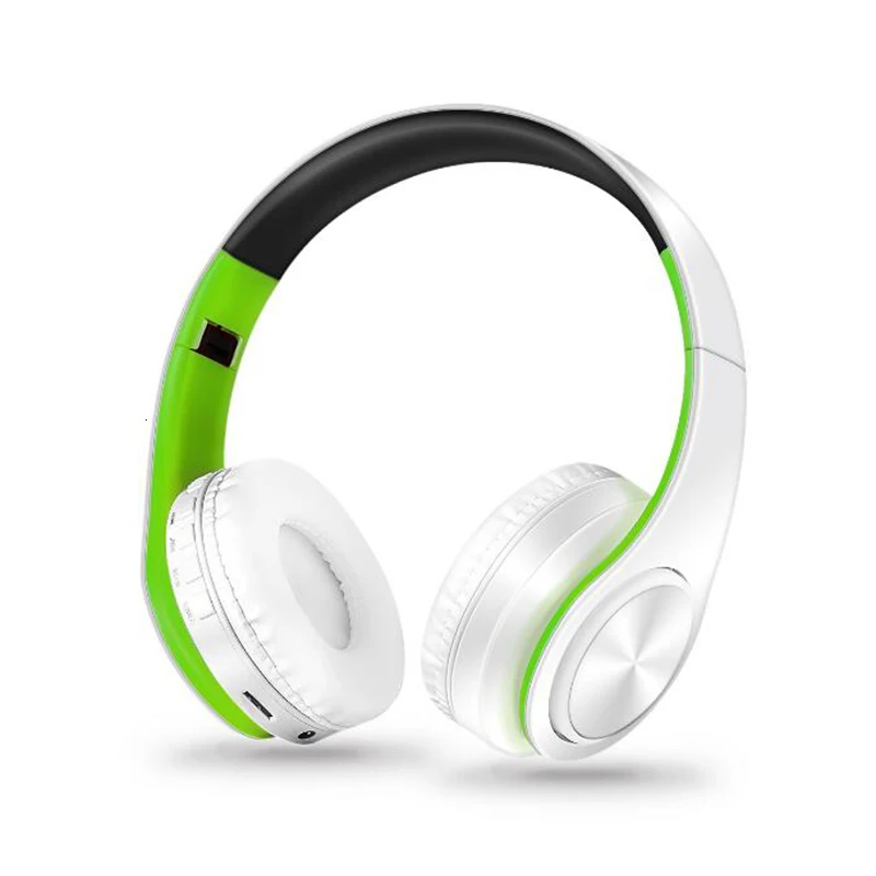 Портативные беспроводные Bluetooth наушники стерео складная аудио гарнитура MP3
